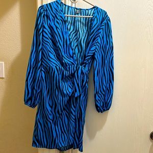 Women’s dress blue and black